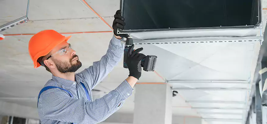 Roof Cap & Exterior Hood Lint Buildup Removal – Centreville